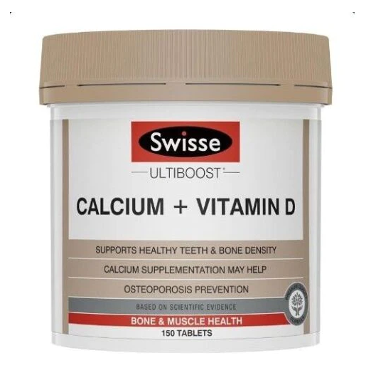 Swisse calcium + Vitamin D (bot/150tab) - បាយមេដ ខេមបូឌា - Buymed ...