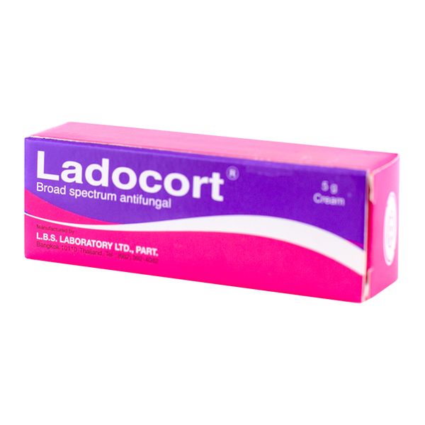 Ladocort cream LBS (Pack/12s/5g) - Buymed Thailand - ซื้อยาที่บายเมดถูกกว่า