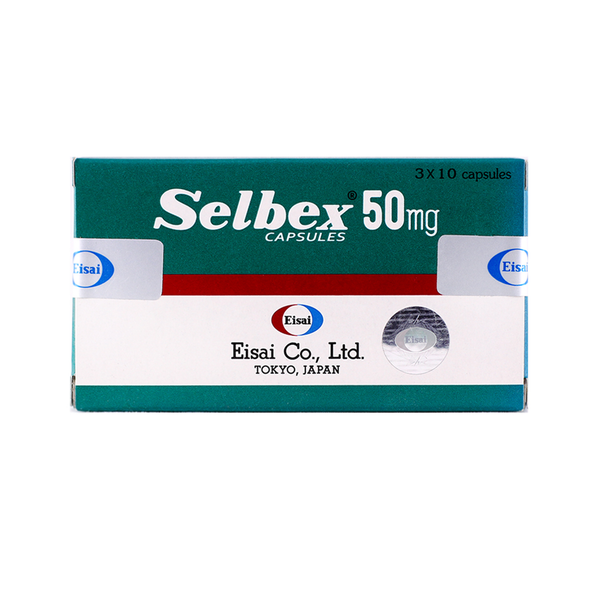 Selbex 50mg capsules EISAI (Box/30s) - Buymed Thailand - ซื้อยาที่บายเม ...