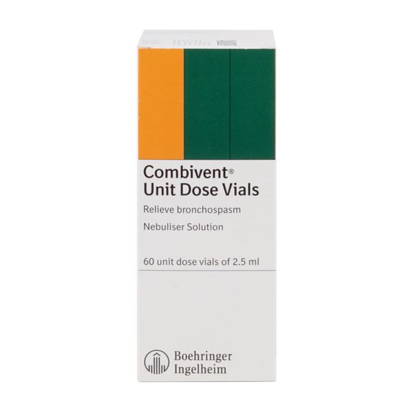 Combivent Unit Dose Vials BOEHRINGER (Box/60s/2.5ml) - Buymed Thailand ...