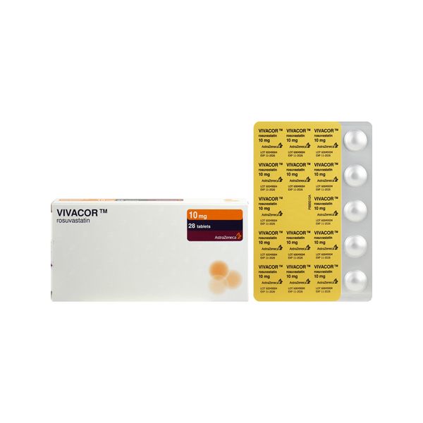 Vivacor 10mg ASTRA ZENECA (Box/28s) - Buymed Thailand - ซื้อยาที่บายเมด ...