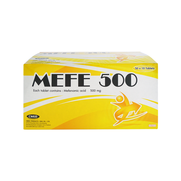 Mefe 500mg CMED (Box/500s) - Buymed Thailand - ซื้อยาที่บายเมดถูกกว่า