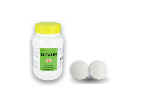 Butalin 2.5mg (เม็ดกลม สีขาว) UTOPIAN (Bottle/1000s) - Buymed Thailand ...
