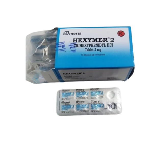 Hexymer trihexphenidyl 2mg mersi (box/100tab) - បាយមេដ ខេមបូឌា - Buymed ...