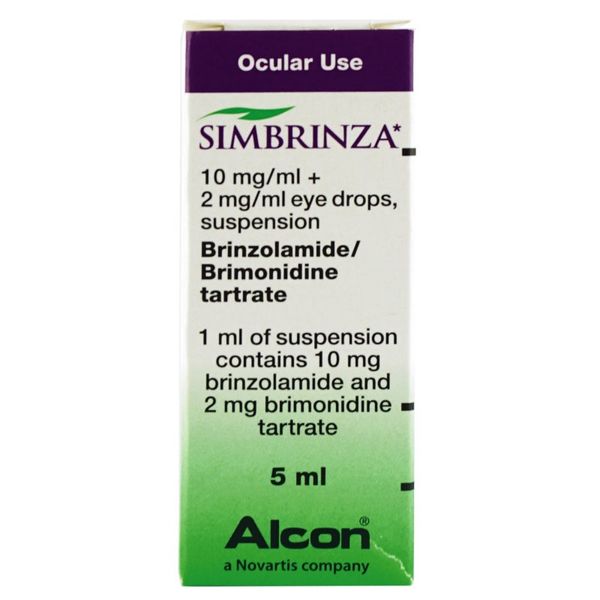 Simbrinza eye drops ALCON (Bottle/5ml) - Buymed Thailand - ซื้อยาที่บาย ...