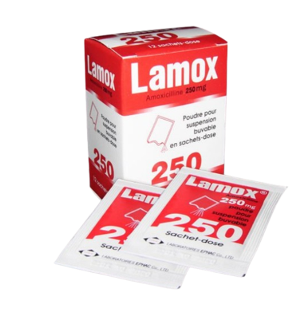 Lamox amoxicilline 250mg ephac (box/12sac) - បាយមេដ ខេមបូឌា - Buymed ...