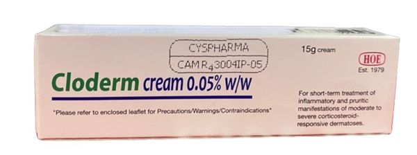 Cloderm Cream 15g HOE Pharmaceuticals (Tube/15) - បាយមេដ ខេមបូឌា ...