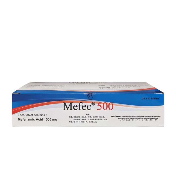 Mefec 500mg LBS (Box/250s) - Buymed Thailand - ซื้อยาที่บายเมดถูกกว่า
