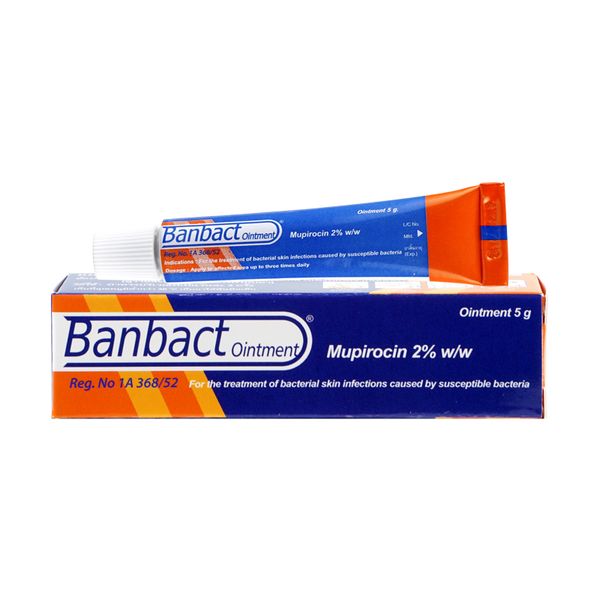 Banbact Ointment 2% T.MAN (Tube/5g) - Buymed Thailand - ซื้อยาที่บายเมด ...