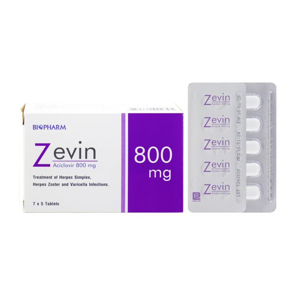 Zevin 800mg BIOPHARM (Box/35s) - Buymed Thailand - ซื้อยาที่บายเมดถูกกว่า