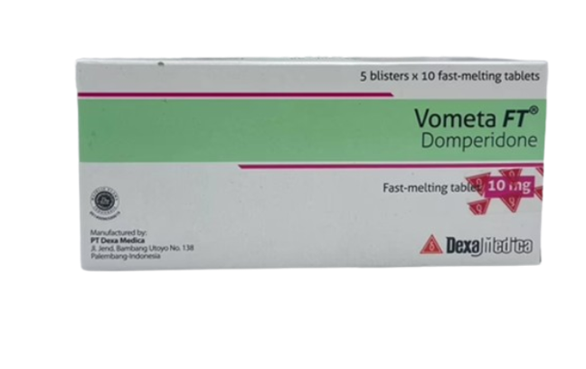 Vometa FT domperidone 10mg dexa medica (10 Tabsx5/Box) - បាយមេដ ខេមបូឌា ...