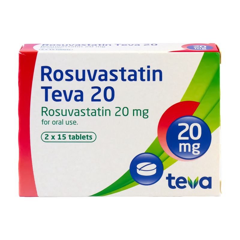 Rosuvastatin Teva 20mg TEVA (Box/30s) - Buymed Thailand - ซื้อยาที่บาย ...