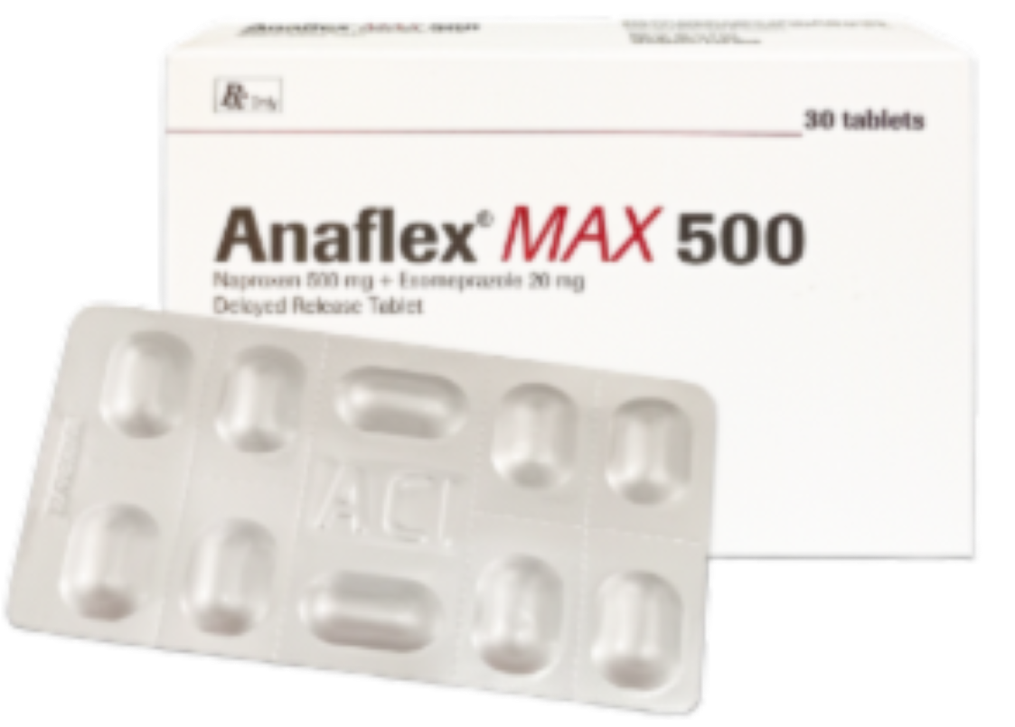 Anaflex MAX 500 Omnical (Box/30tablets) - បាយមេដ ខេមបូឌា - Buymed ...