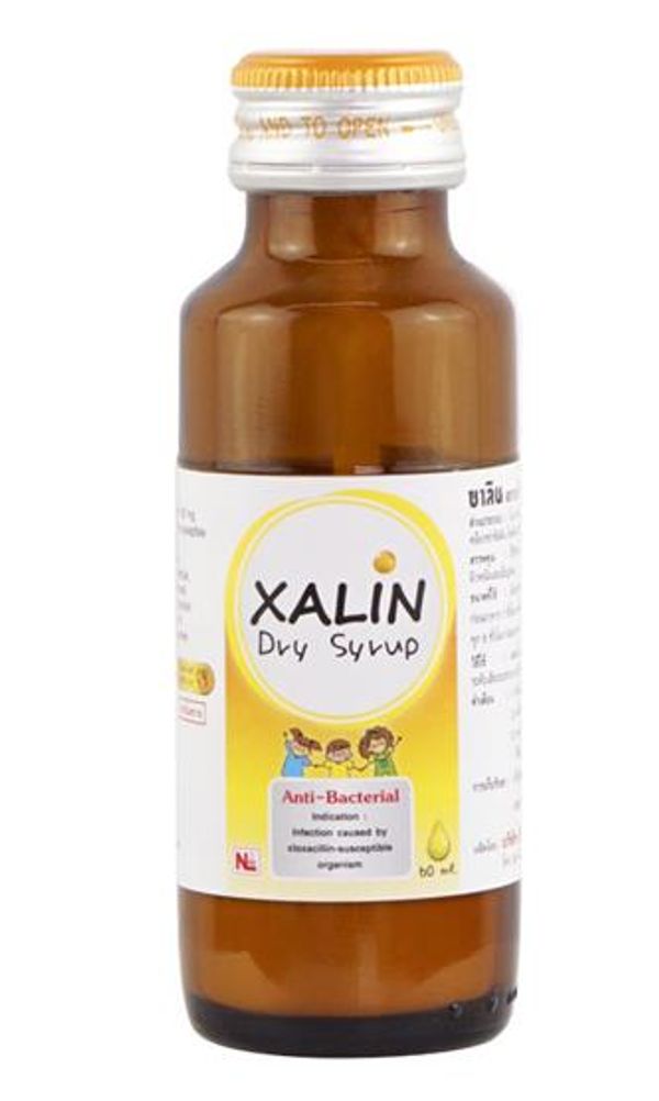 Xalin dry syrup 125mg/5ml (cloxacillin) NEW LIFE (Bottle/60ml) - Buymed ...
