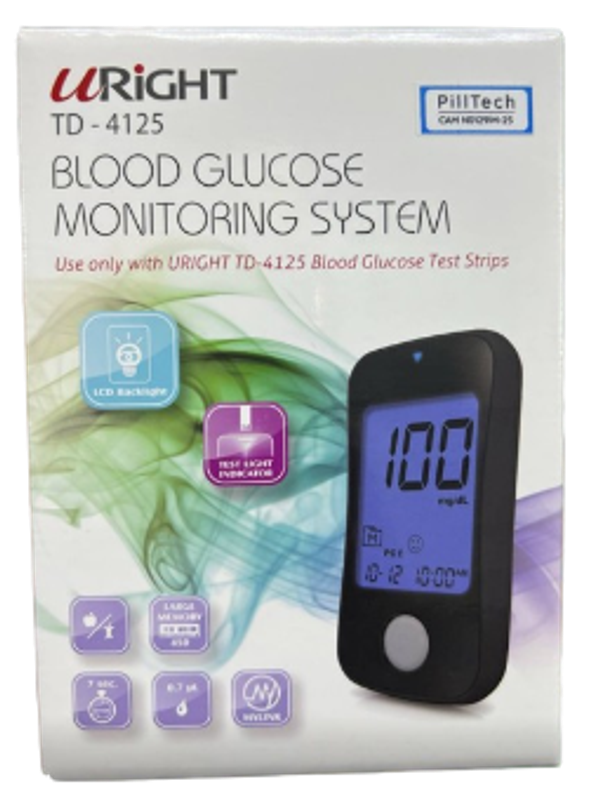 Uright blood glucose monitoring system (1set) - បាយមេដ ខេមបូឌា - Buymed ...