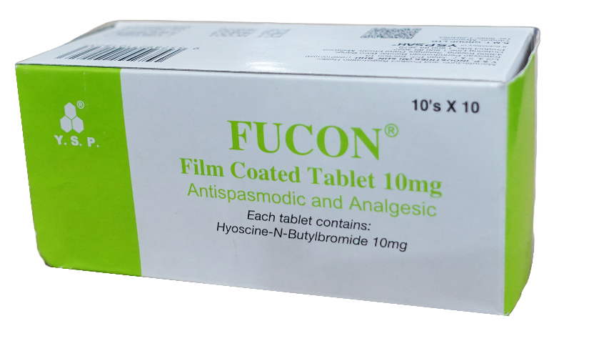 Fucon 10mg YSP (B/10*10 Tabs) - បាយមេដ ខេមបូឌា - Buymed Cambodia ...