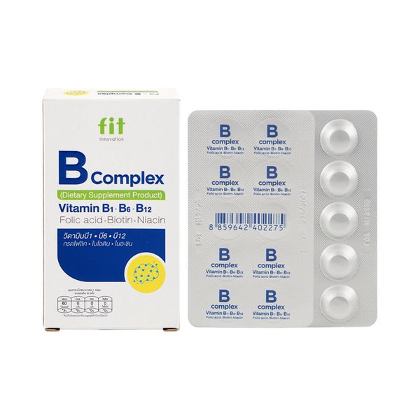 Fit B complex CMED (Box/3s/10s) - Buymed Thailand - ซื้อยาที่บายเมดถูกกว่า