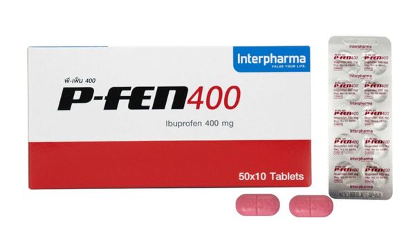 P-Fen 400mg INTERPHARMA (Box/500s) - Buymed Thailand - ซื้อยาที่บายเมด ...
