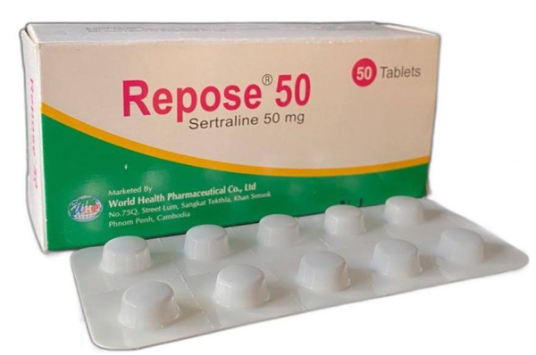 Repose 50 sertraline incepta (box/50tabs) - បាយមេដ ខេមបូឌា - Buymed ...