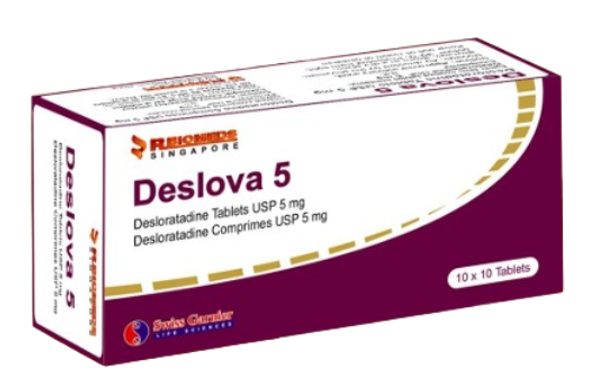 Deslova desloratadine 5mg r-biomeds (box/100tab) - បាយមេដ ខេមបូឌា ...