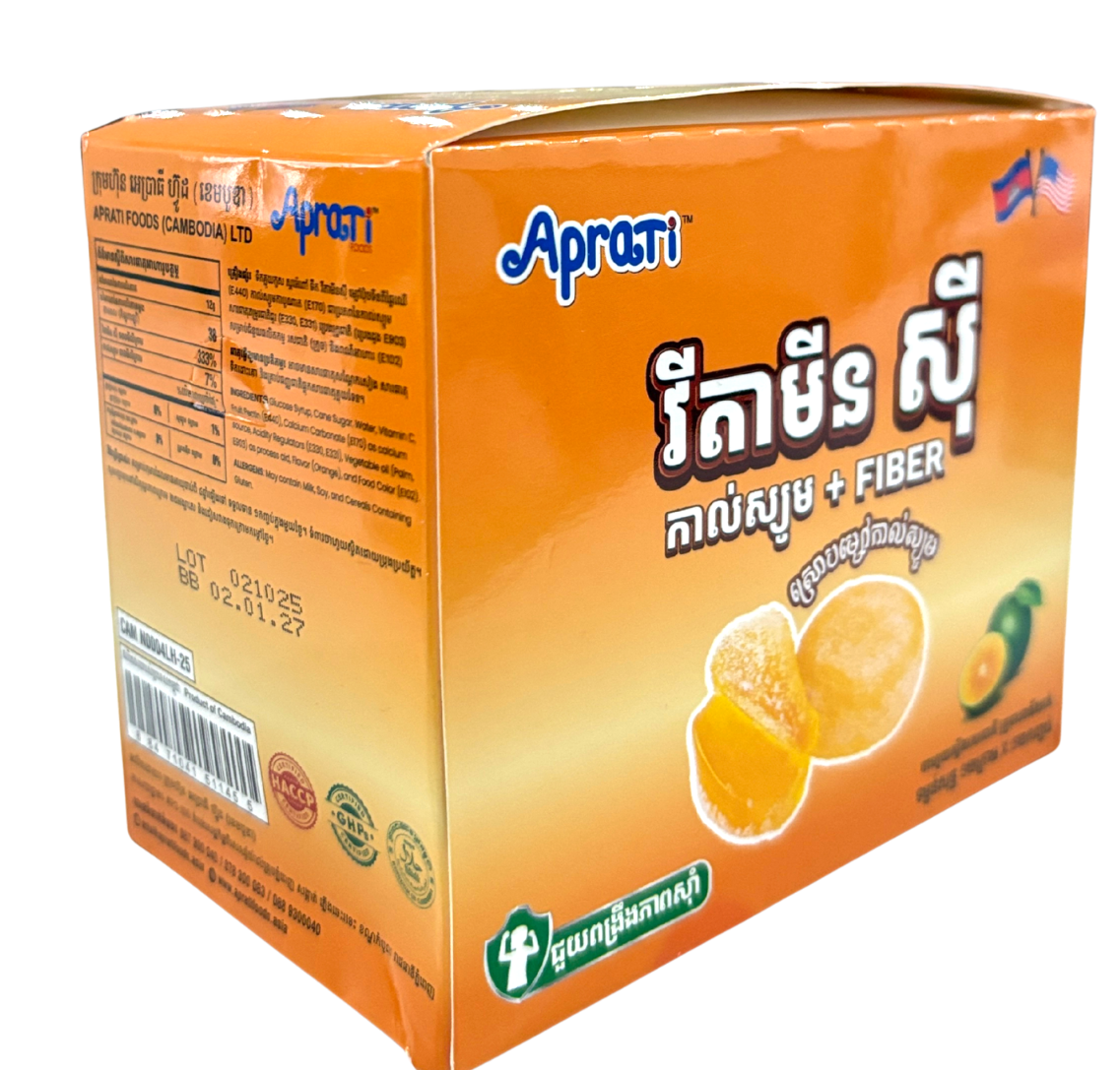 Vitamin C Aprati (Box/12sachets) - បាយមេដ ខេមបូឌា - Buymed Cambodia ...