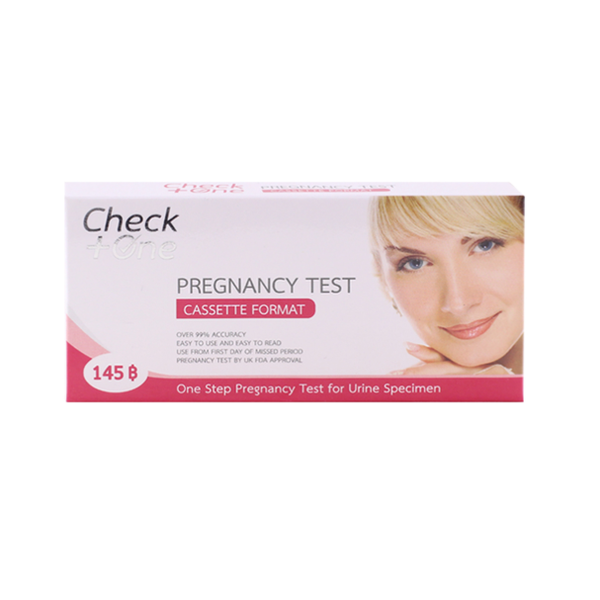 Pregnancy test (ชนิดหยด) CHECK+ONE (Box/1s) - Buymed Thailand - ซื้อยา ...