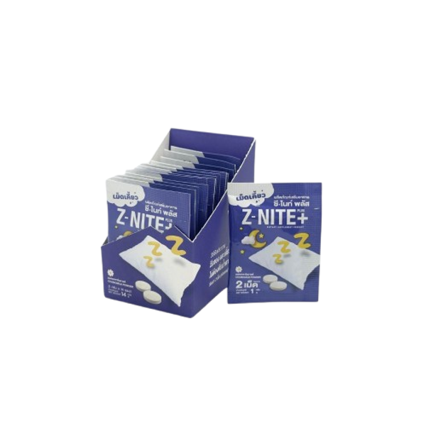 Z-NITE PLUS chewable tablets NAP BIOTEC (Box/14s/1g) - Buymed Thailand ...