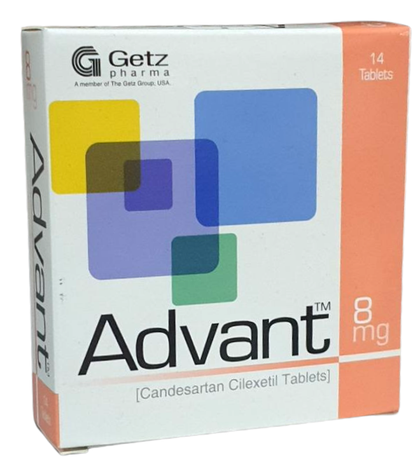 ADVANT TAB 8MG Getz Pharma (7Tabs x2Blisters/Box) - បាយមេដ ខេមបូឌា ...