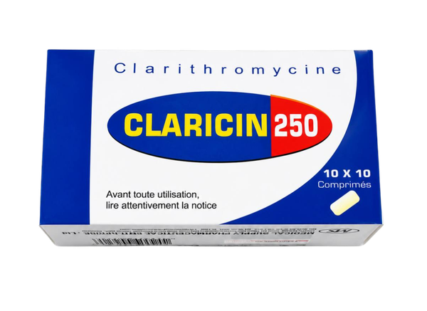 Claricin clarithromycin 250mg MS (Box/100tablets) - បាយមេដ ខេមបូឌា ...