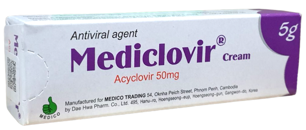 Mediclovir Cream Medico (Tube/5g) - បាយមេដ ខេមបូឌា - Buymed Cambodia ...