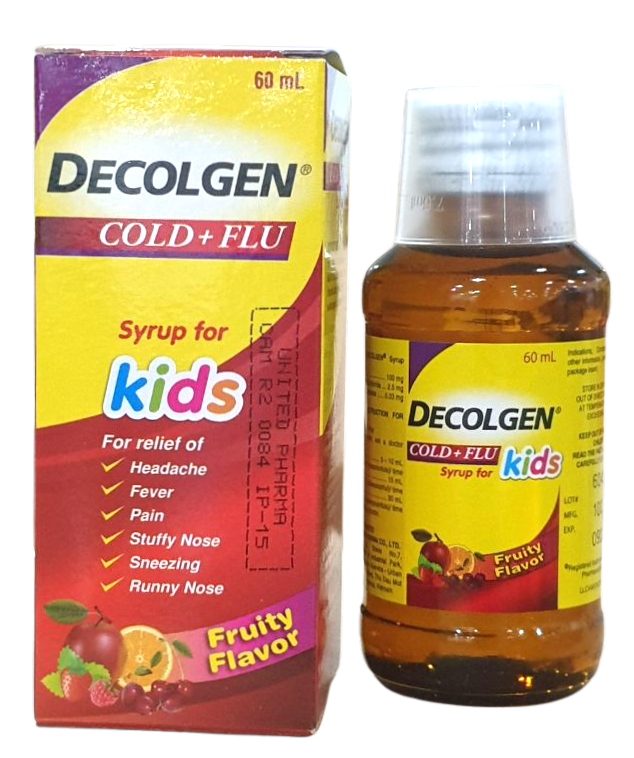 DECOLGEN SYRUP 60ML United Pharma (60ml/Bottle) - បាយមេដ ខេមបូឌា ...
