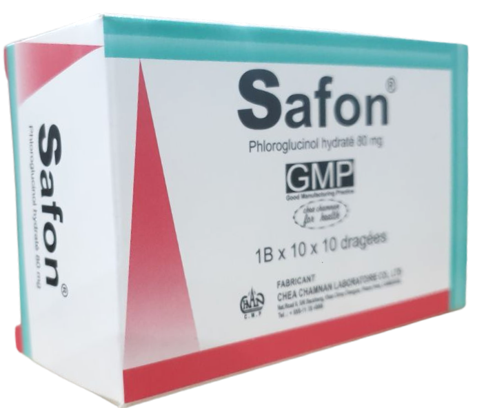 Safon 80mg Chea Chamnan (B/10x10 Tabs) - បាយមេដ ខេមបូឌា - Buymed ...