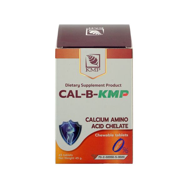 CAL-B แคลเซียมชนิดเคี้ยว KMP(Bottle/45s) - Buymed Thailand - ซื้อยาที่ ...