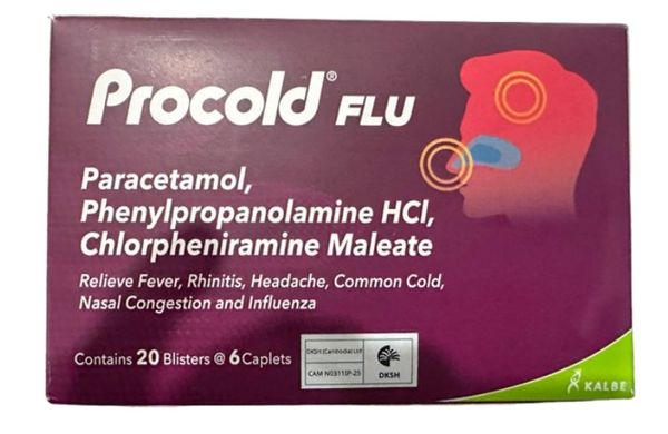 Procold flu Kalbe (box/120Capletes) - បាយមេដ ខេមបូឌា - Buymed Cambodia ...