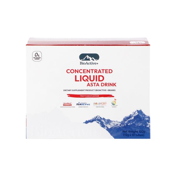 Concentrated Liquid Astra Drink 12g BIOACTIVE+ (Box/10Tubes) - Buymed ...