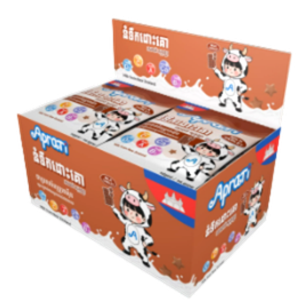 Aprati Chocolate Mlik Flavor Tablets (Box/26Packs/10.5g) - បាយមេដ ...