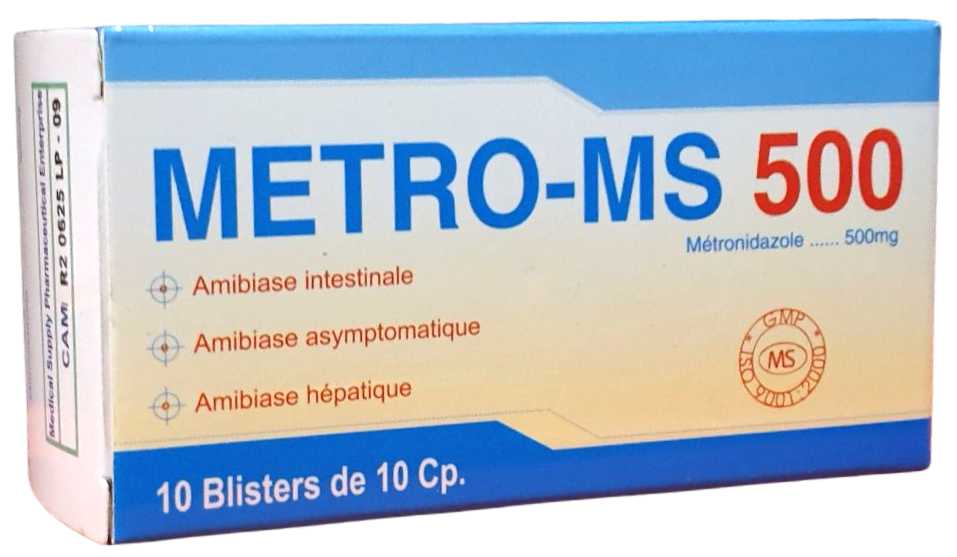 Metro-MS 500mg MS (B/10x10 Tabs) - បាយមេដ ខេមបូឌា - Buymed Cambodia ...